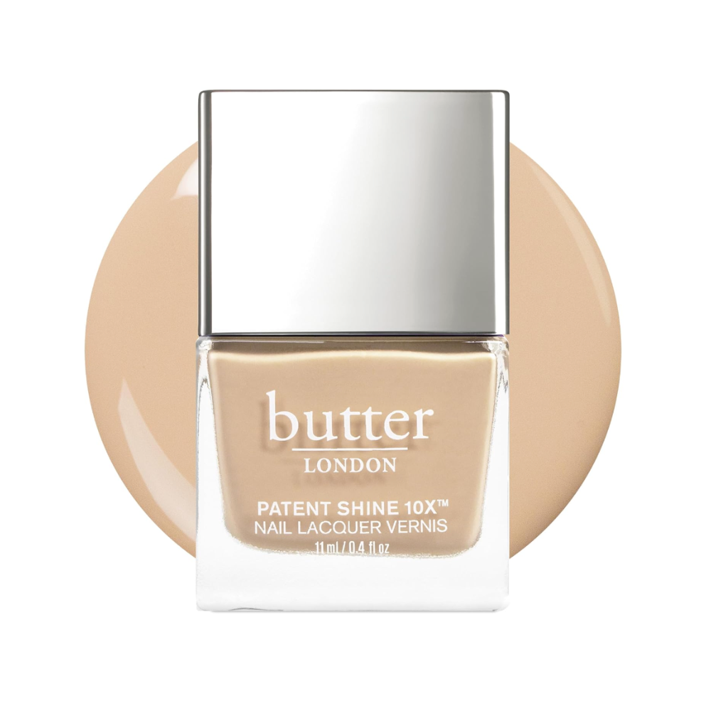 butter LONDON Patent Shine in Taupe ($17)