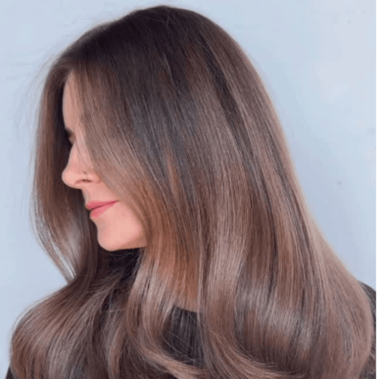 Low-Contrast Brunette