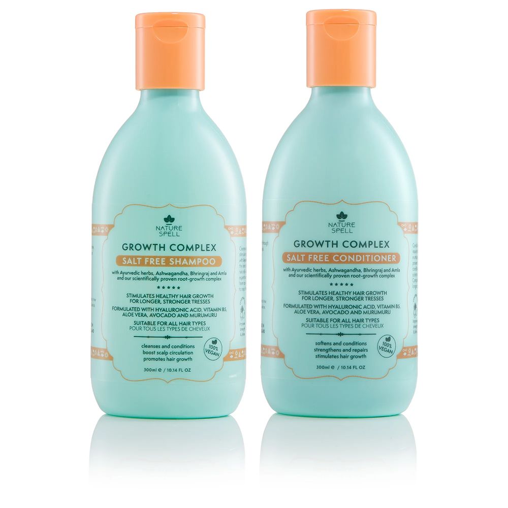 Nature Spell Growth Complex Shampoo + Conditioner Duo ($18)