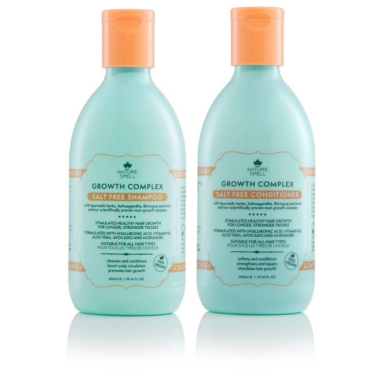 Nature Spell Growth Complex Shampoo + Conditioner Duo ($18)