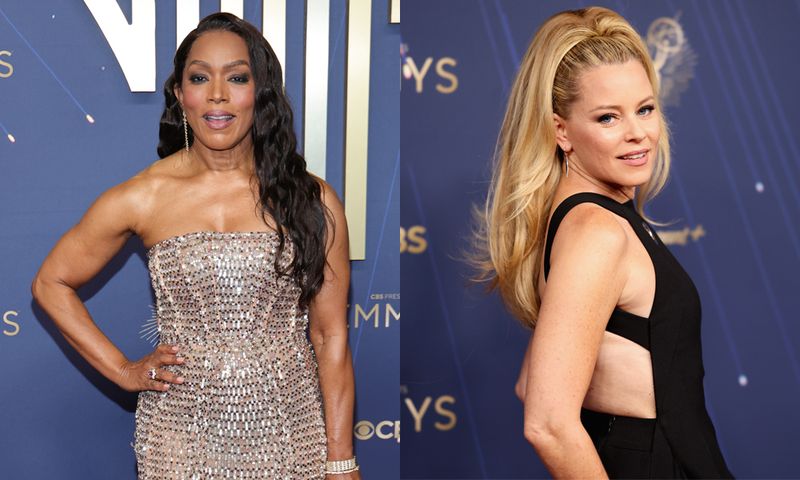 Angela Basset and Elizabeth Banks emmy awars 2025
