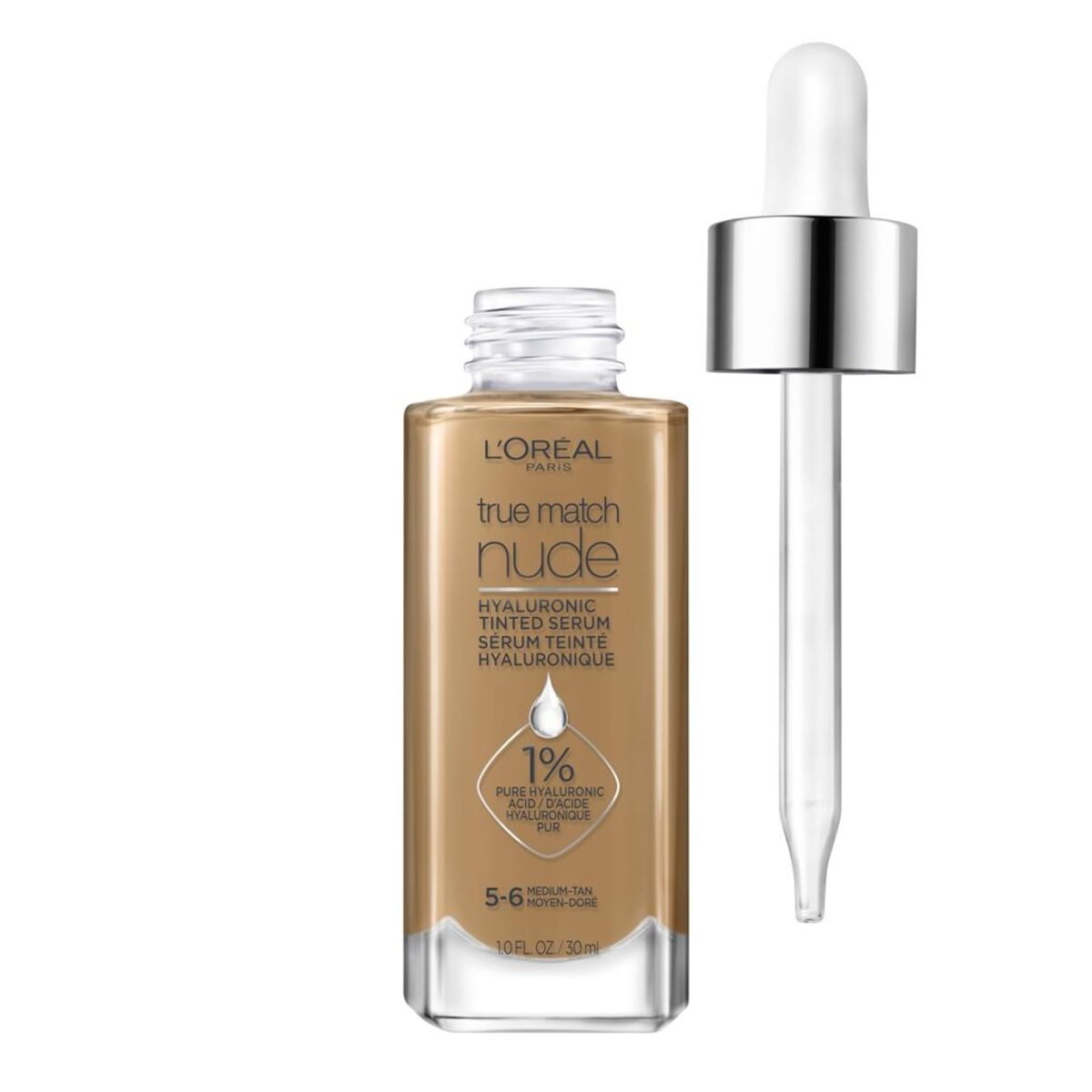 L'Oreal Paris True Match Nude Hyaluronic Tinted Serum Foundation 