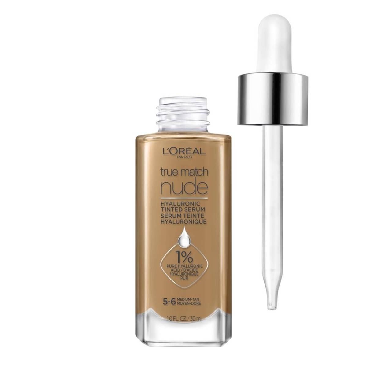 L'Oreal Paris True Match Nude Hyaluronic Tinted Serum Foundation
