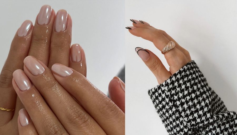 minimalist manicures