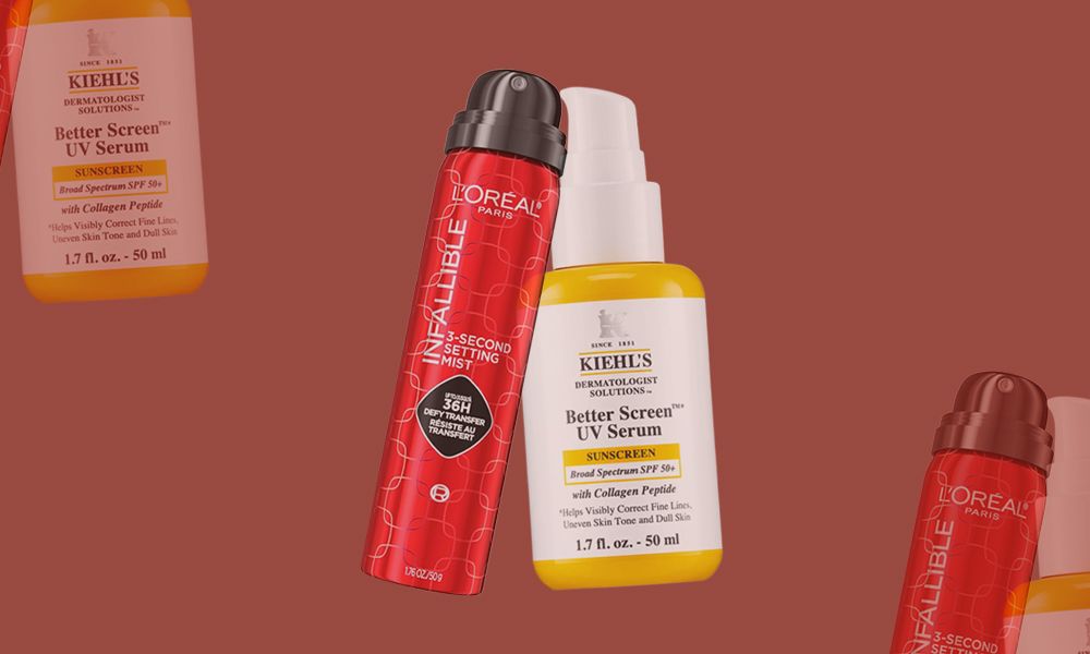 l'oreal and kiehls products used in 2025 oscars ad