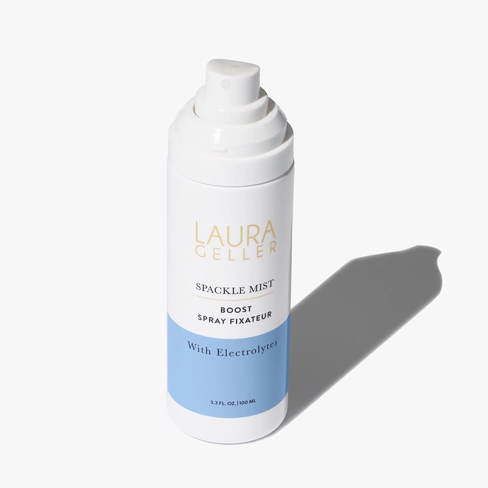 Best Setting Spray for Mature Skin: Laura Geller Beauty Spackle Mist Boost with Electrolytes ($32)