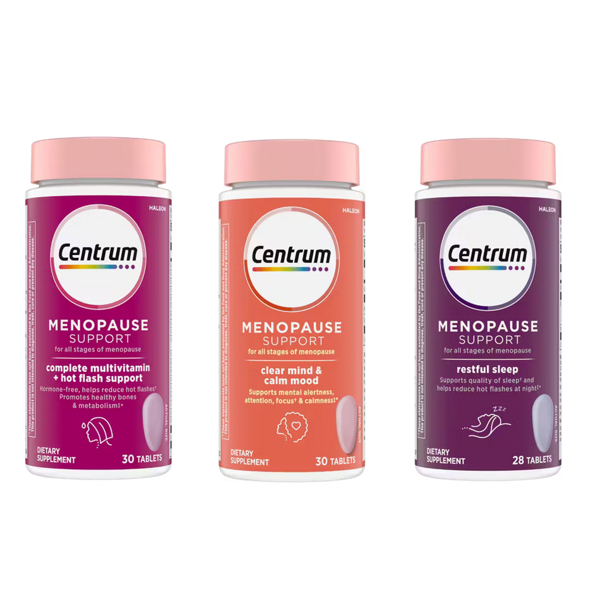 Centrum menopause support tablets