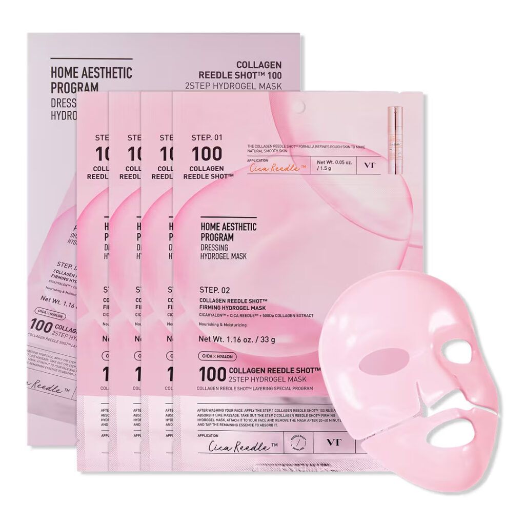 VT Cosmetics Collagen Reedle Shot 100 2-Step Hydrogel Mask