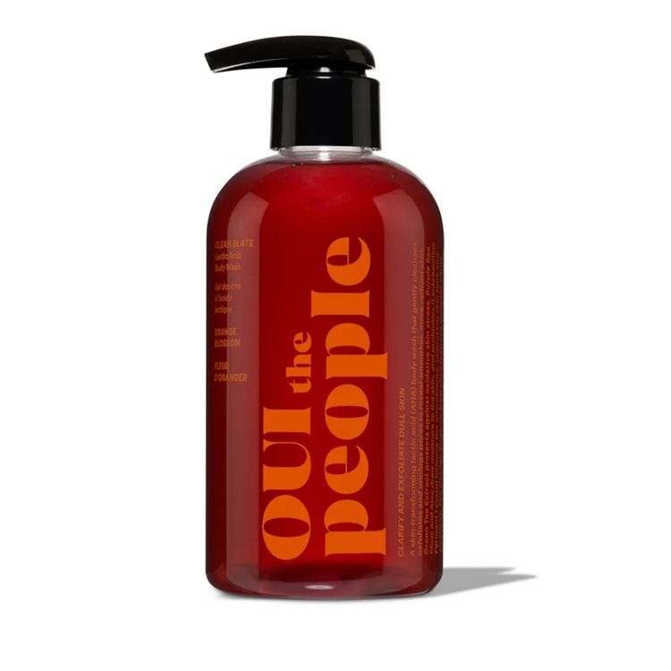 Oui the People Clean Slate Lactic Acid Body Wash ($30)