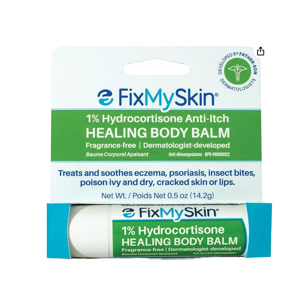 FixMySkin 1% Hydrocortisone Healing Body Balm ($21)