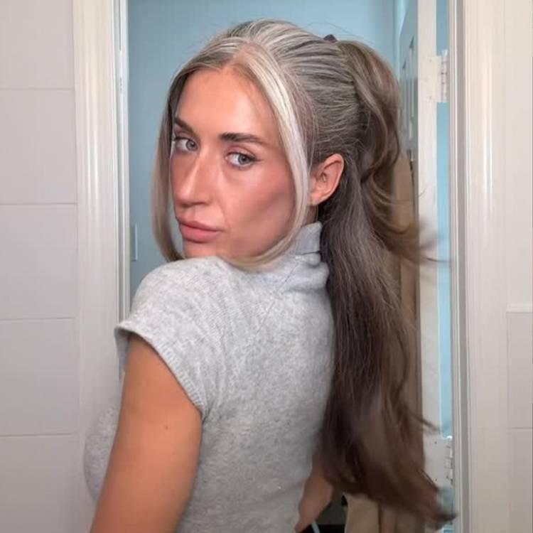 Half-up, half-down