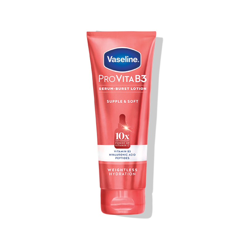 Vaseline Pro VitaB3 Serum-Burst Lotion Supple & Soft