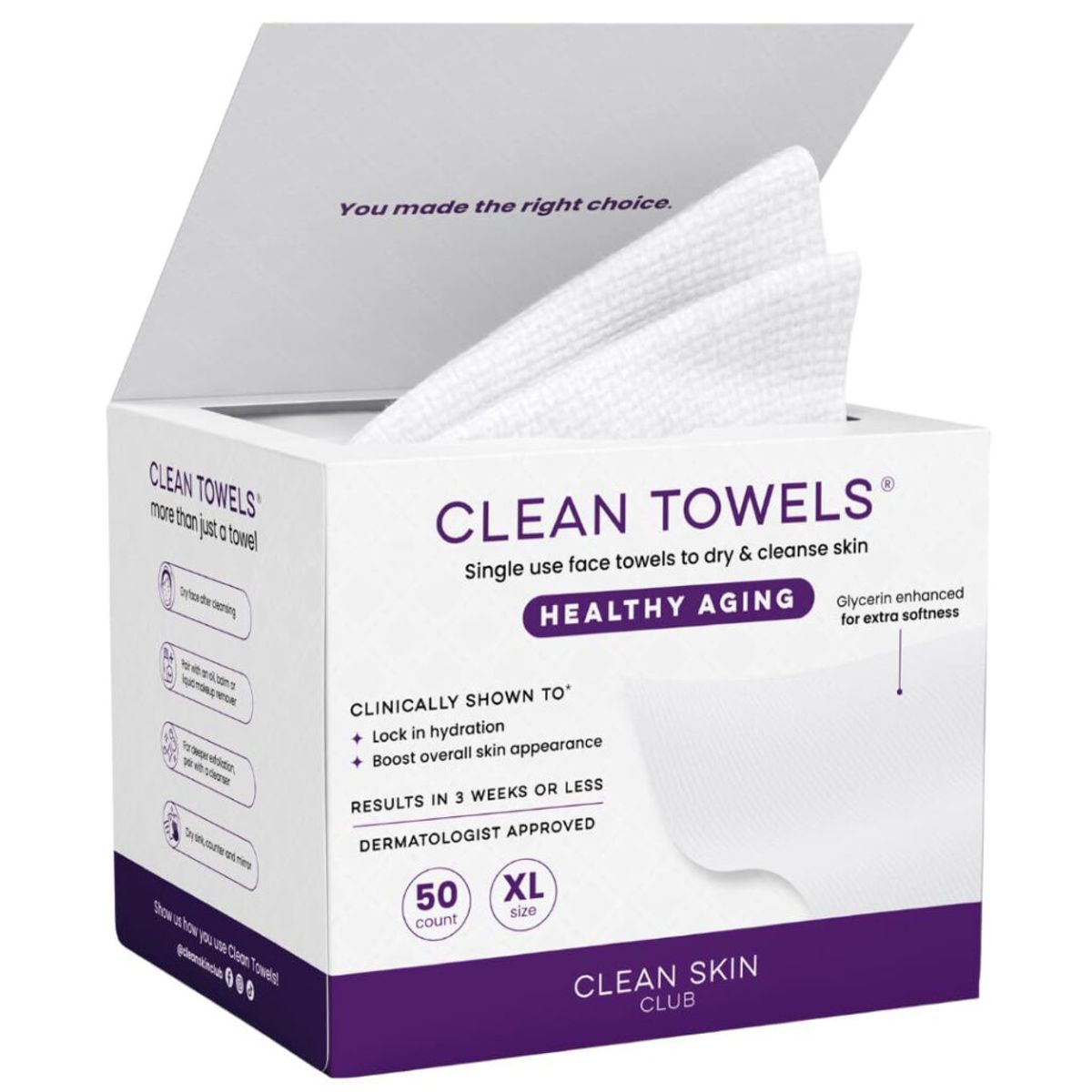 Clean Skin Club Clean Towels Healthy Aging