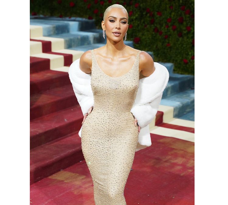 Kim Kardashian at the 2022 MET Gala