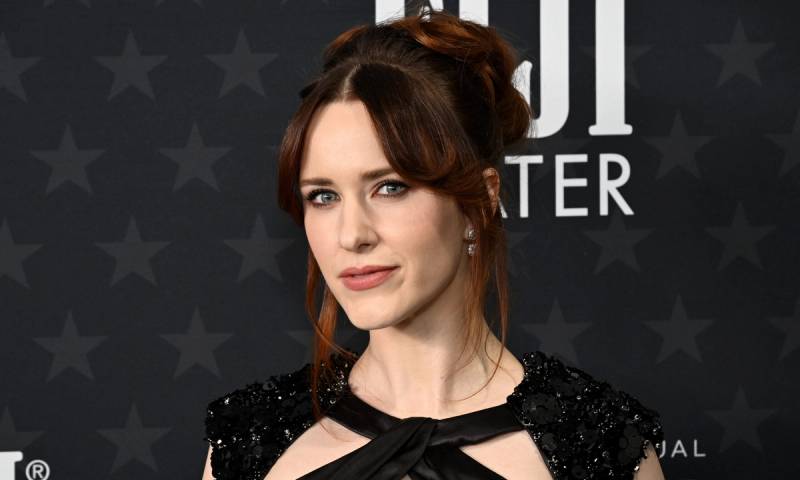 Rachel Brosnahan attends the 30th Annual Critics Choice Awards at Barker Hangar on February 07, 2025 in Santa Monica, California.
