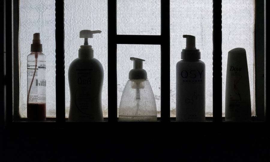 black and white silhouettes of bottles