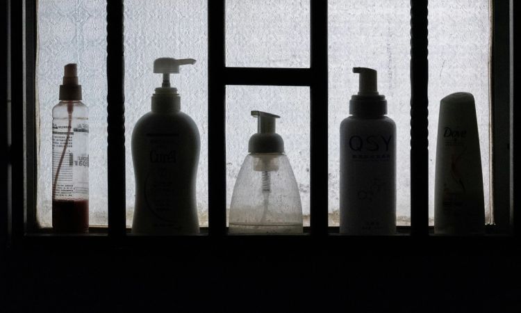 black and white silhouettes of bottles