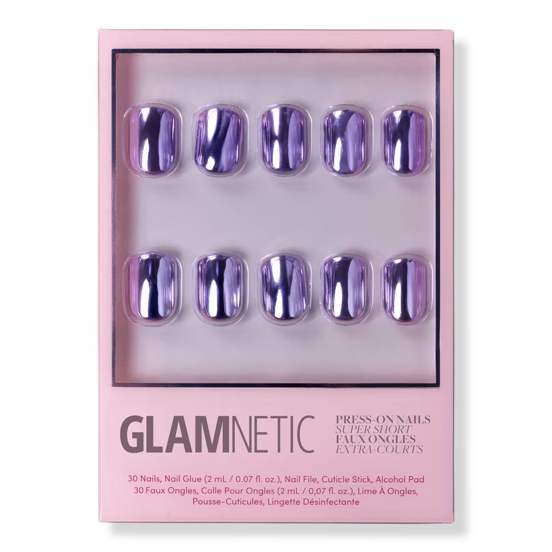 Glamnetic Lilac Steel Press-On Nails ($18)