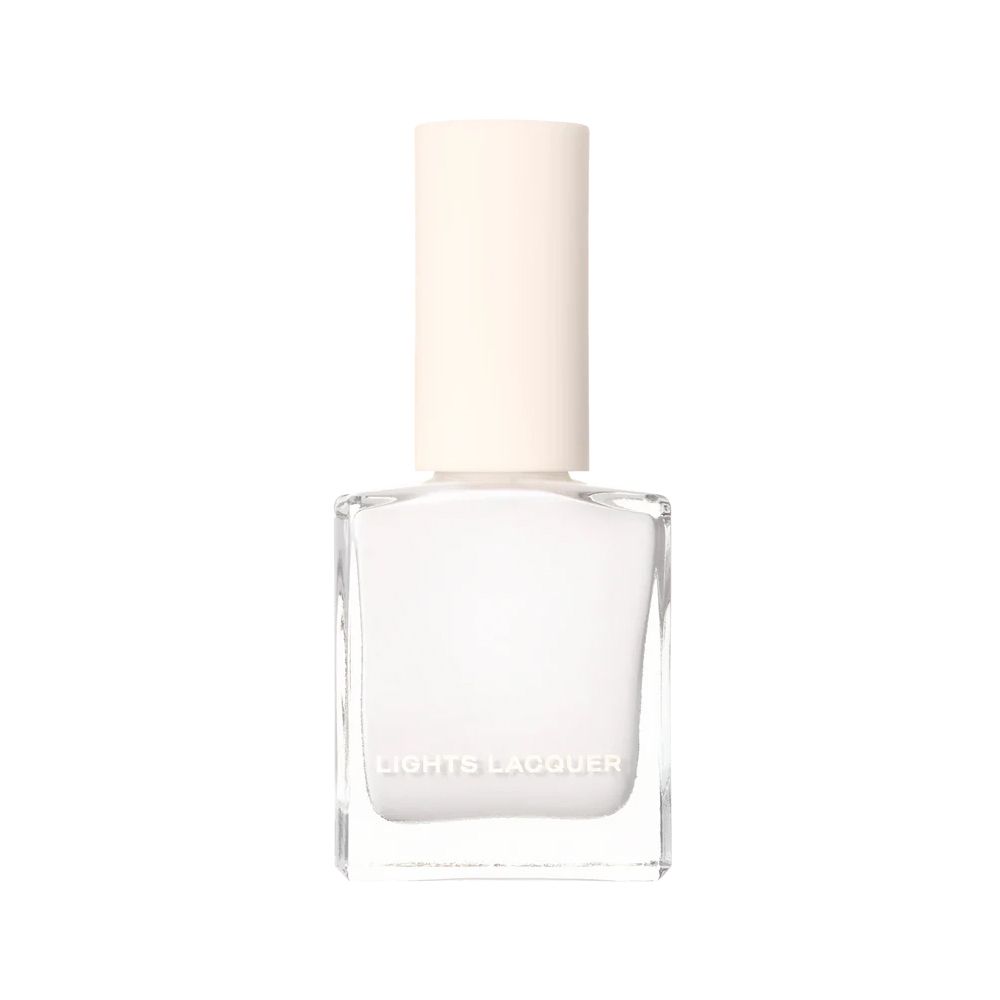 Lights Lacquer Nail Polish in Paper Snow ($11)