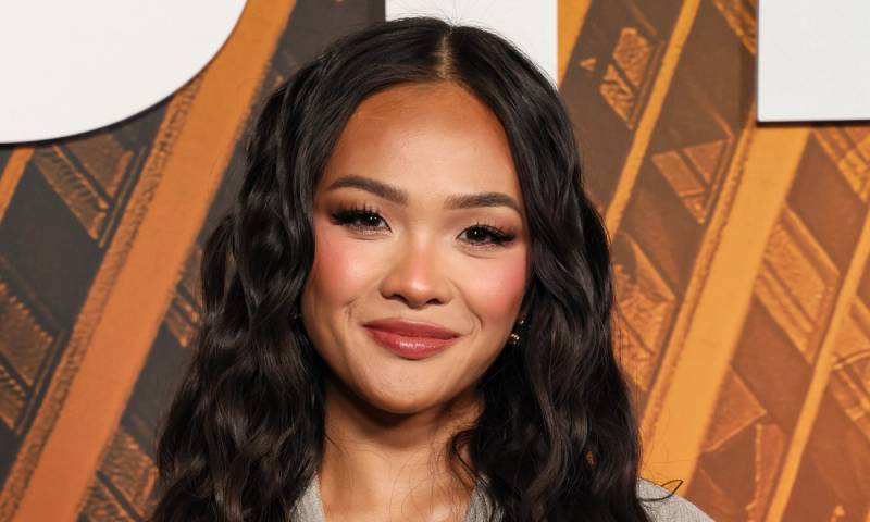 Jenn Tran attends the Los Angeles Premiere of "Suits LA" at One Universal on February 20, 2025 in Universal City, California.