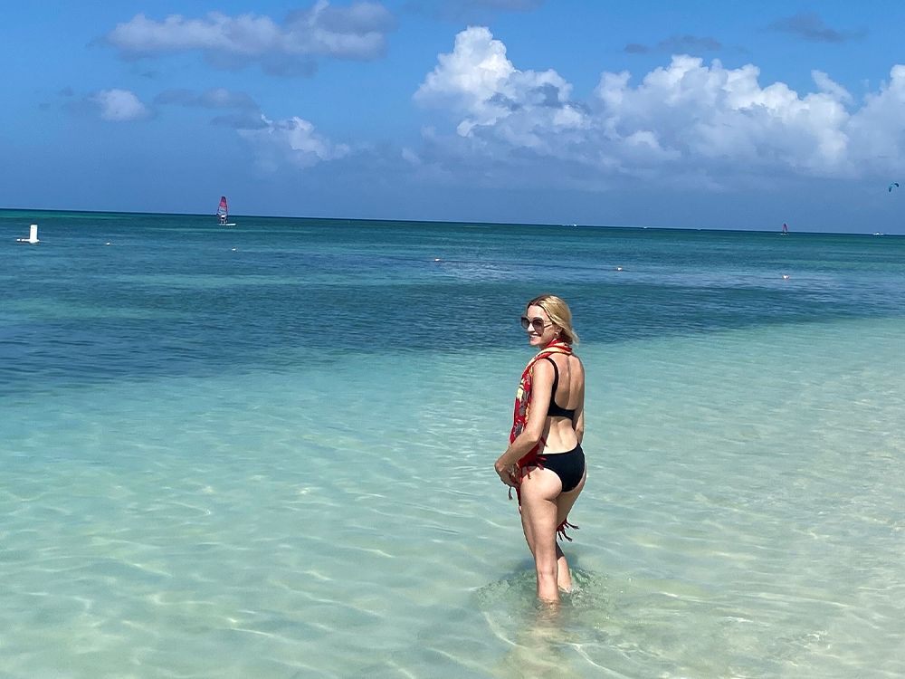 Brianne Howey Shares Every Single Beauty Product She Packed for Her Honeymoon