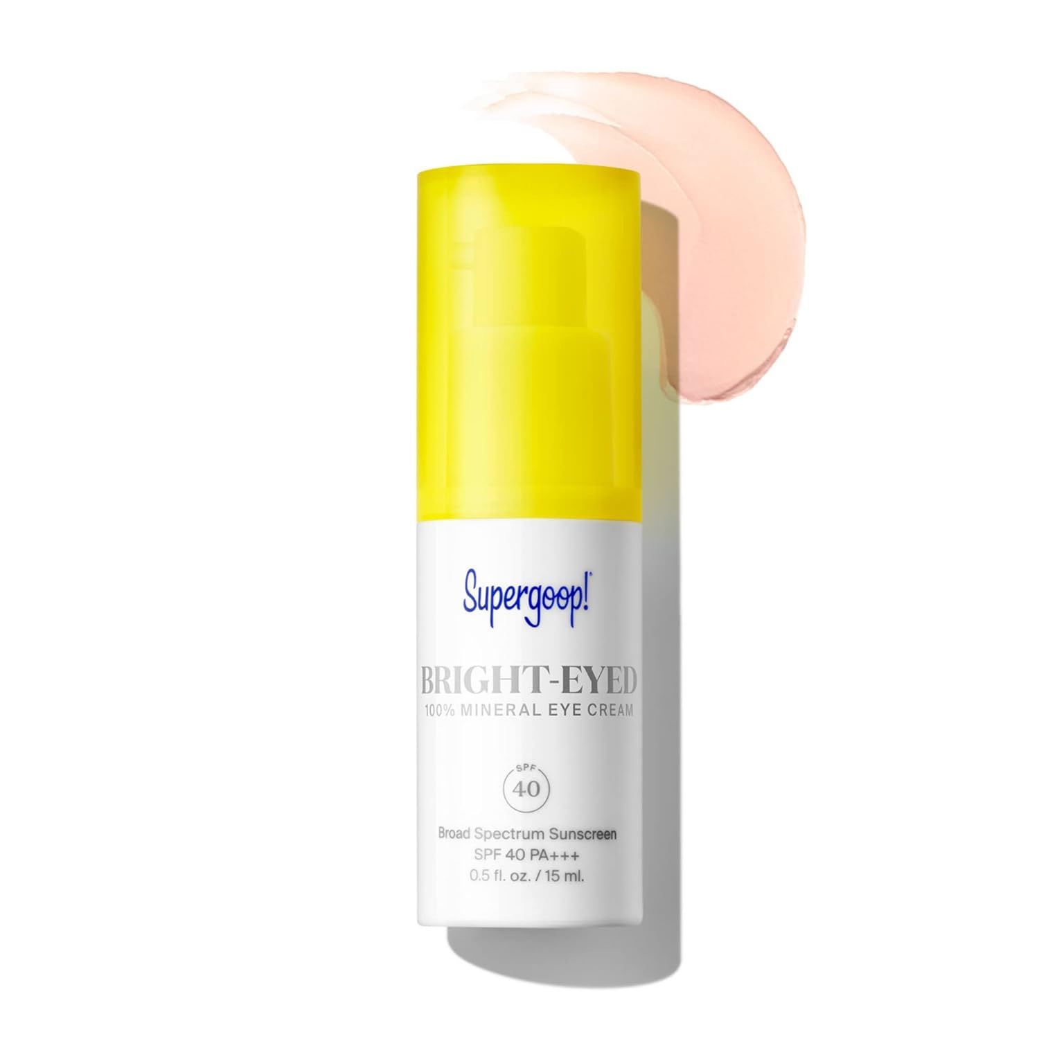 Supergoop! Bright-Eyed 100% Mineral Eye Cream SPF 40 ($40)