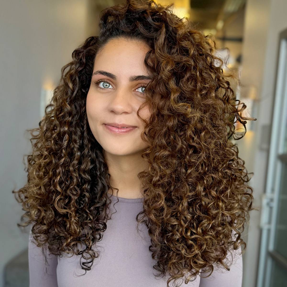 golden brown hair color