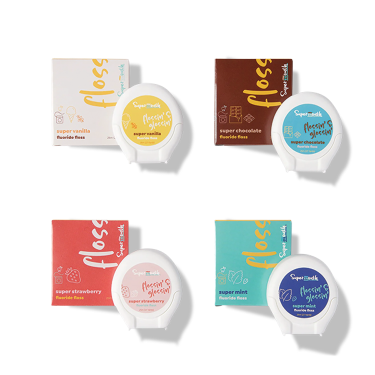 SuperMouth Hydroxamin with Fluoride Mouth Floss ($10)