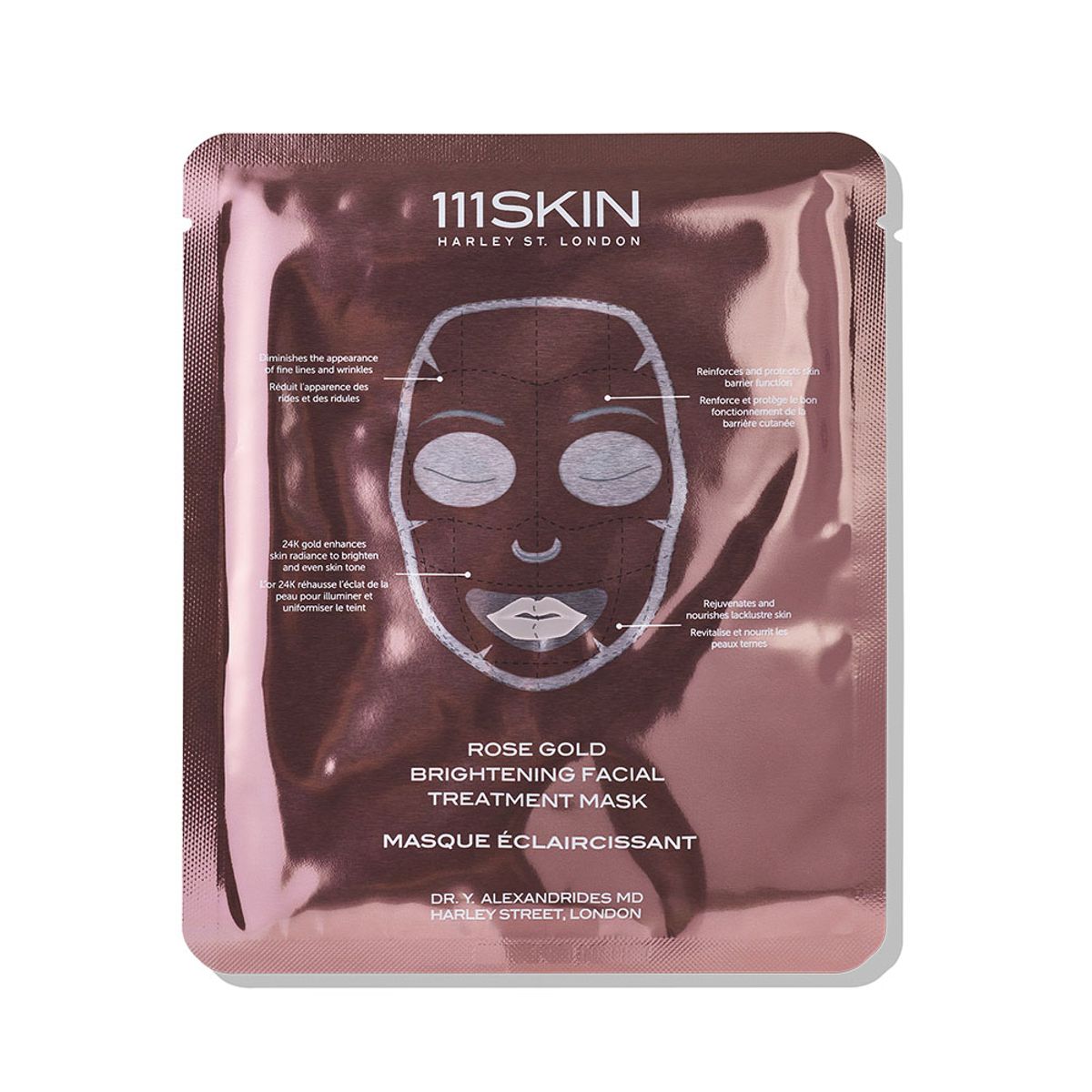 111SKIN Rose Gold Brightening Facial Treatment Mask