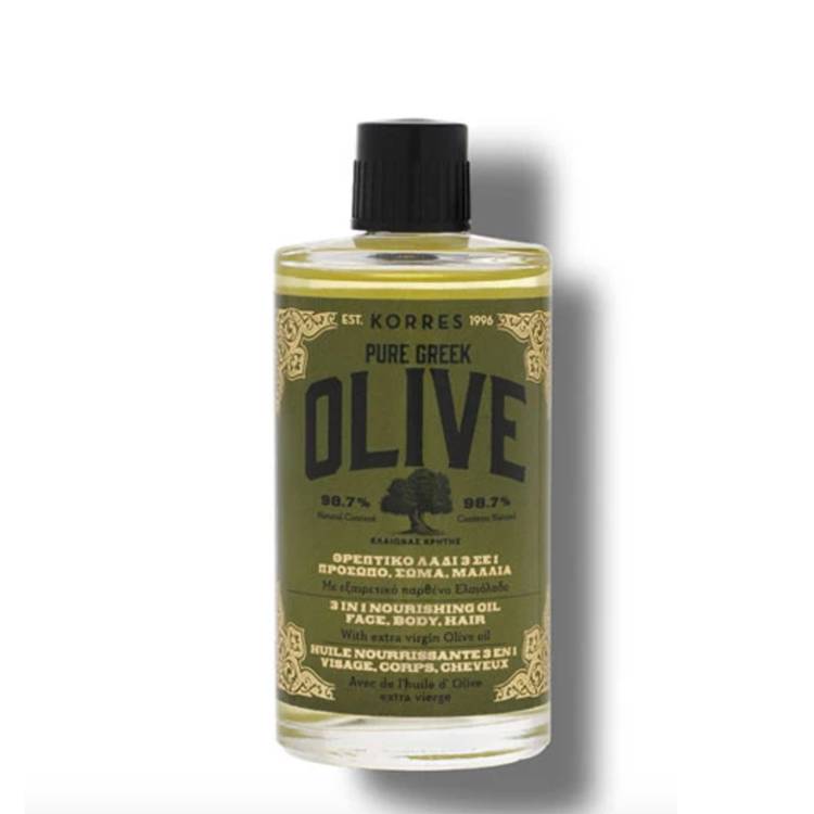 KORRES Pure Greek Olive 3-in-1 Nourishing Oil ($42)