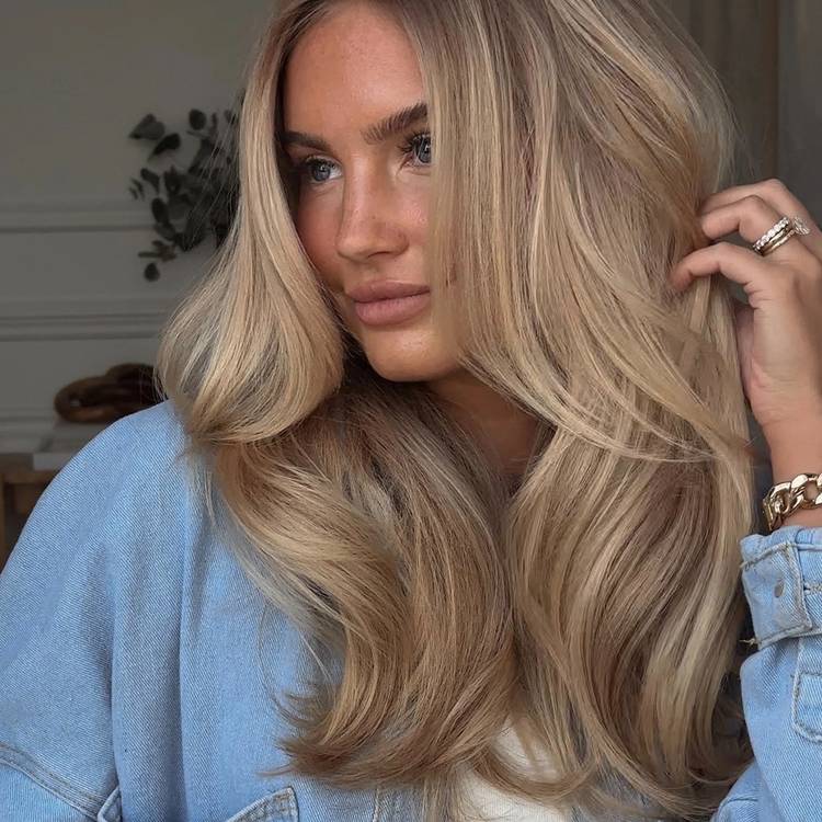 Creamy blonde