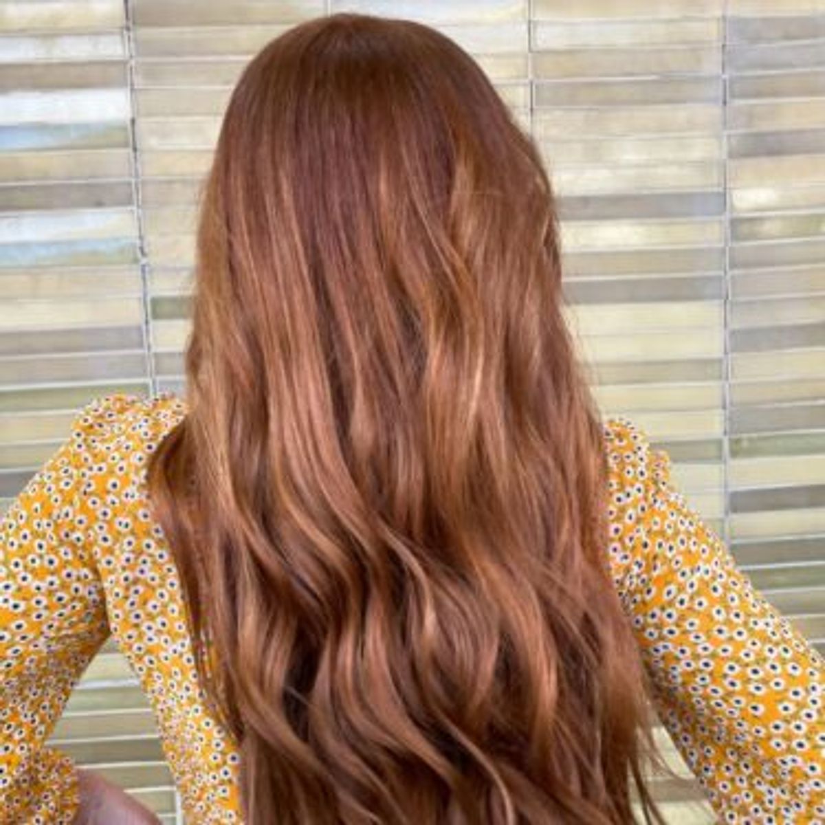 Auburn hair