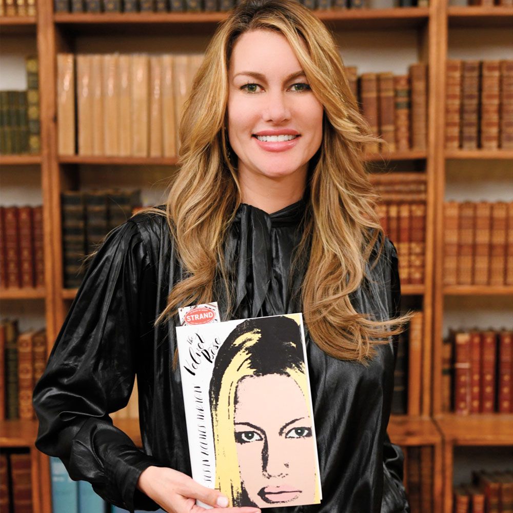 Susan Holmes McKagan attends Susan Holmes McKagan launch of her new novel at The Strand with Miss J Alexander on April 16, 2019 in New York City.