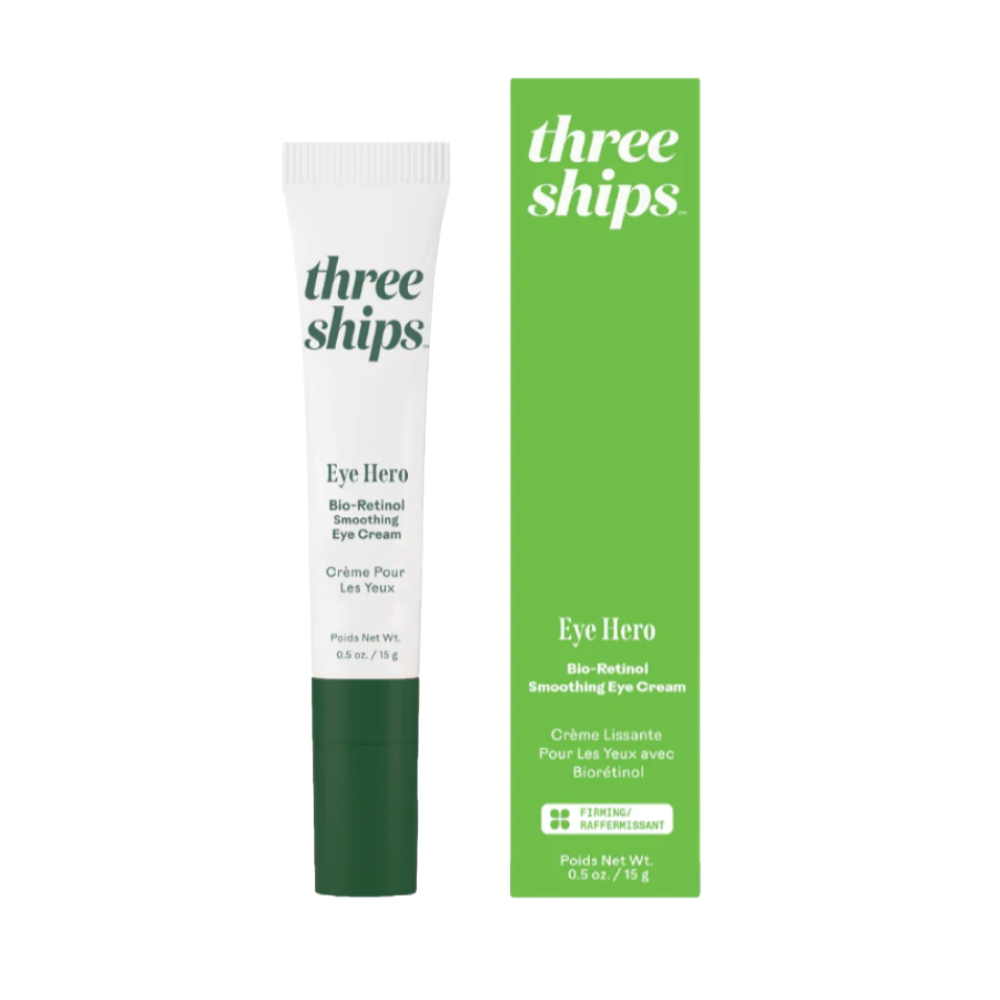 Three Ships Eye Hero Bio-Retinol Smoothing Cream ($40)