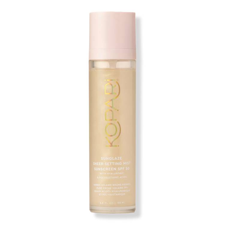 Kopari Sunglaze Sheer Setting Mist Sunscreen SPF 50 ($34)