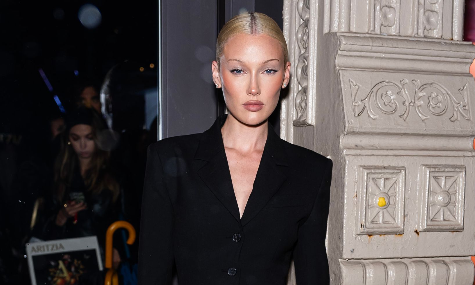 Meredith Duxbury attends the Aritzia SoHO opening party in SoHo on November 21, 2024 in New York City.