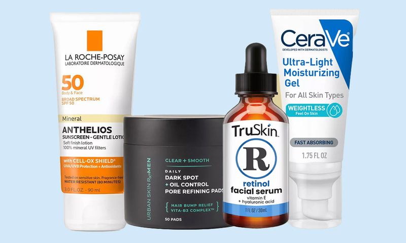 male skin care target