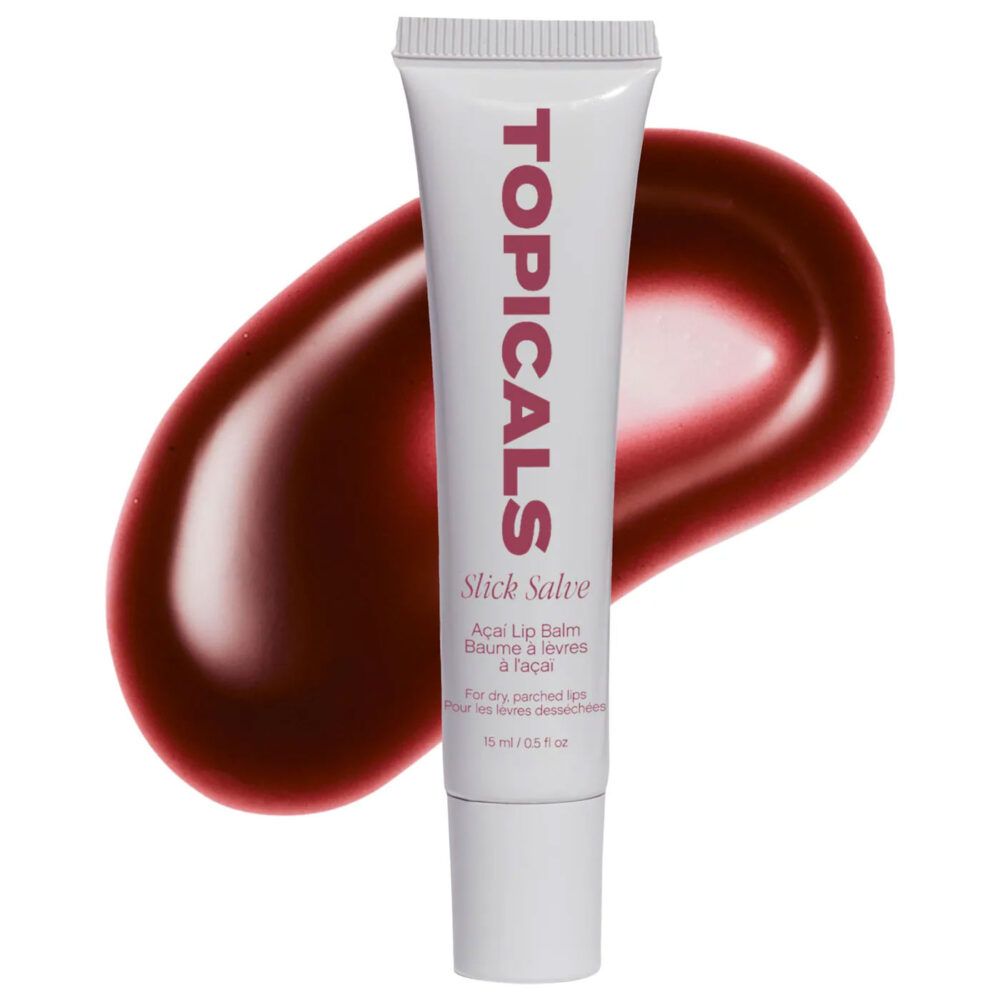Topicals Slick Salve Glossy Lip Balm in Acai ($16)
