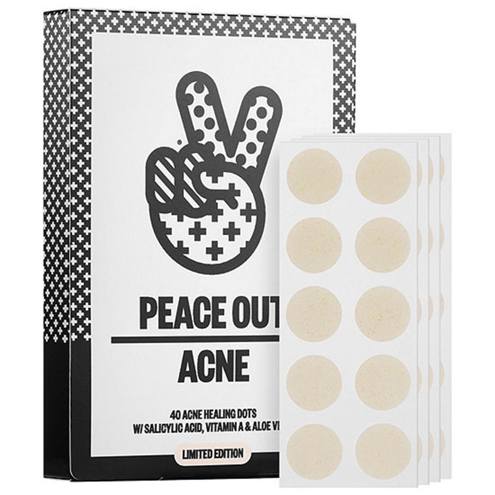 peace out acne dots