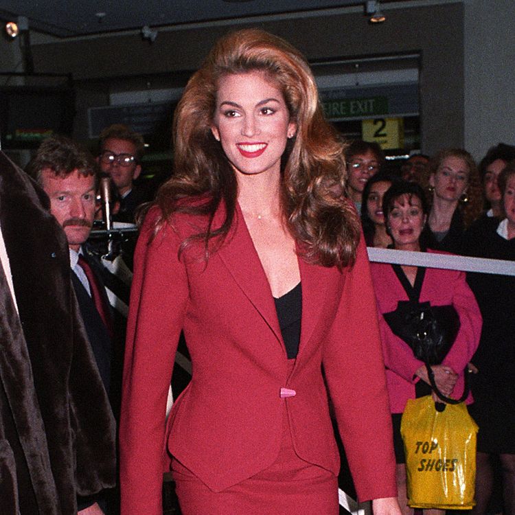 cindy crawford 90s hair