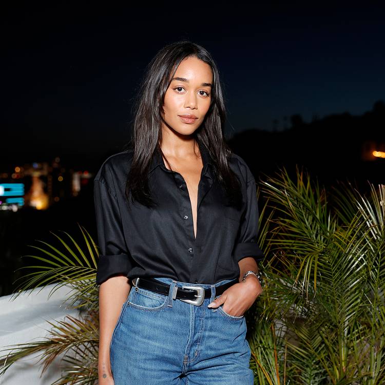 laura harrier long layers