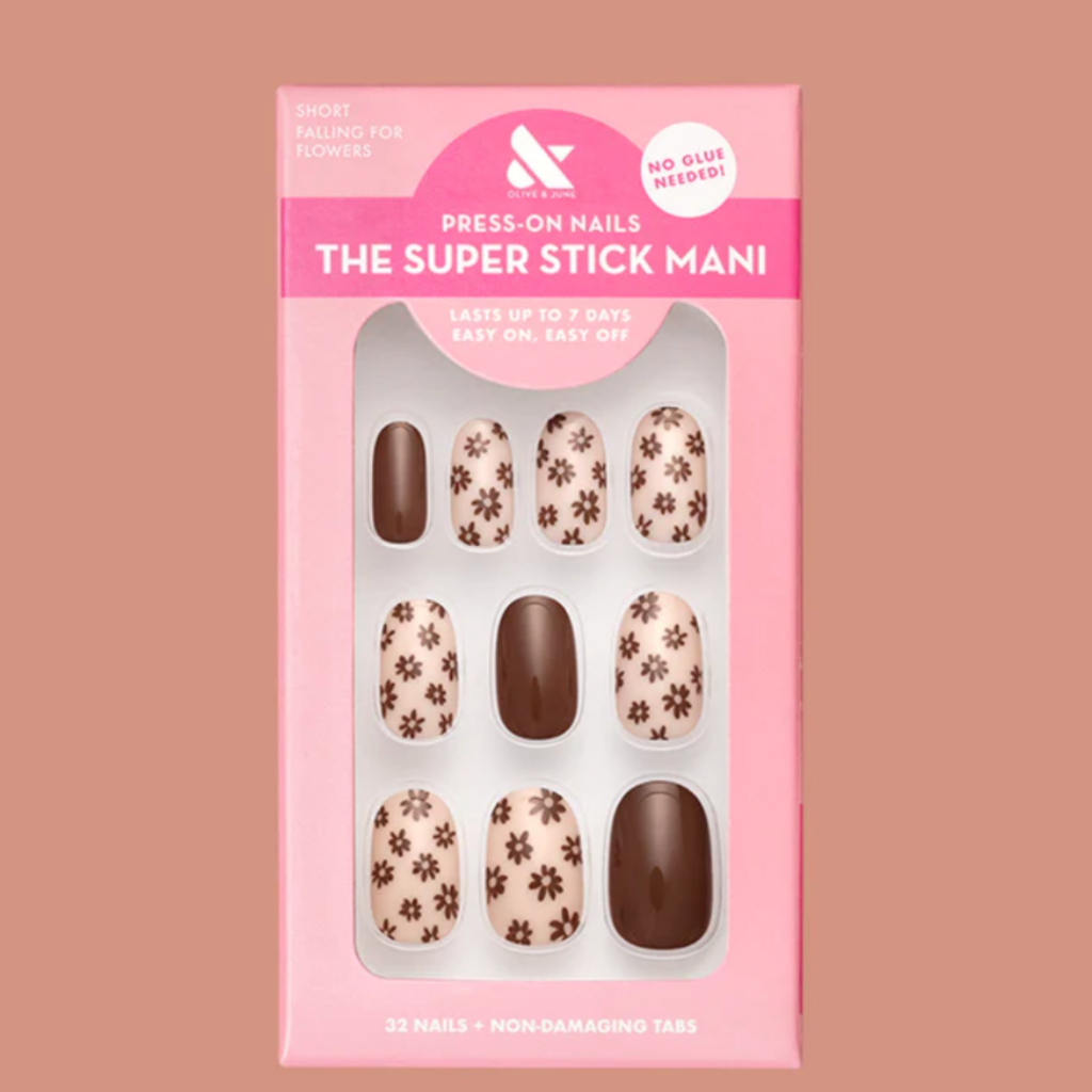 Olive & June Press-Ons in Falling for Flowers