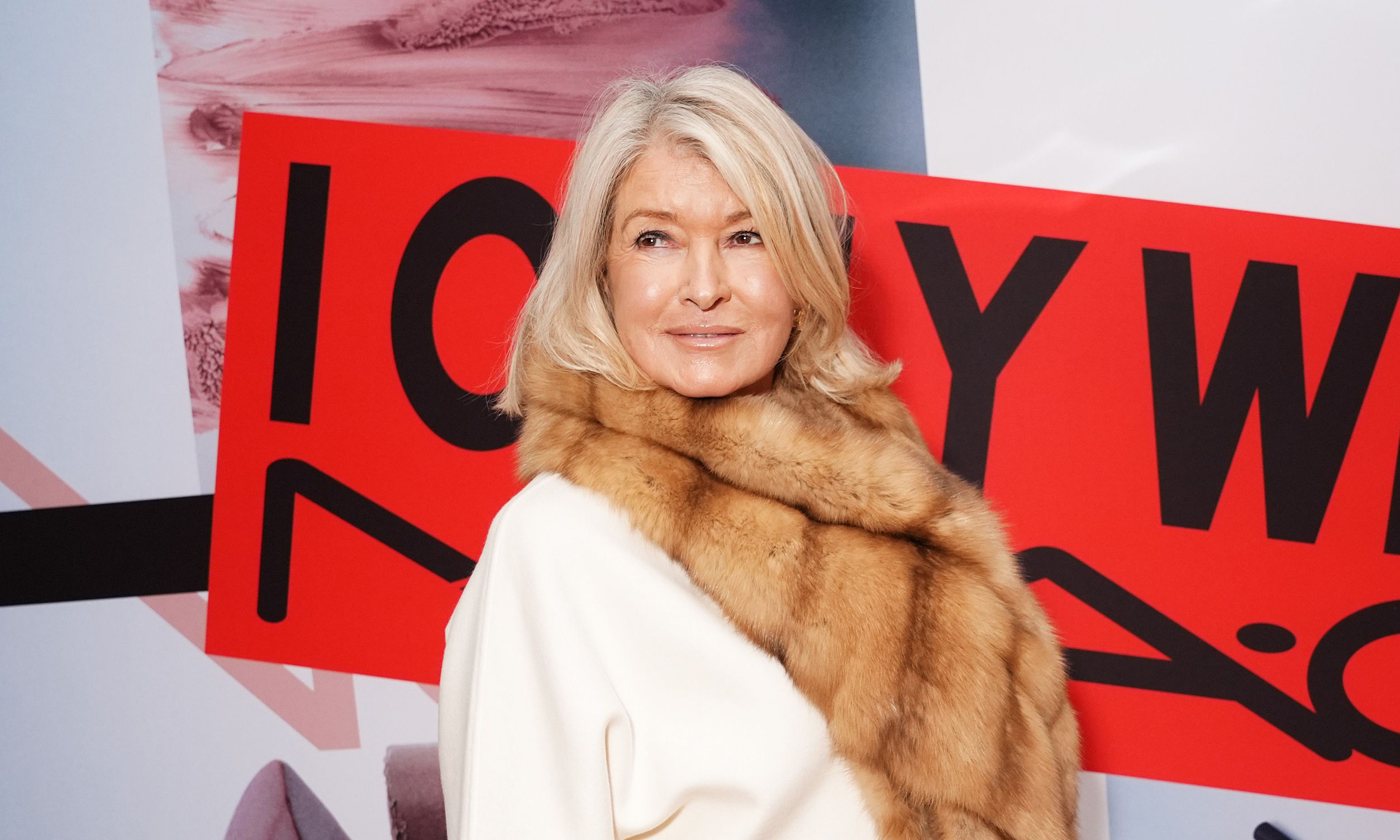 Martha Stewart attends I Only Wear MAC Event at MAC Soho on February 06, 2025 in New York City.