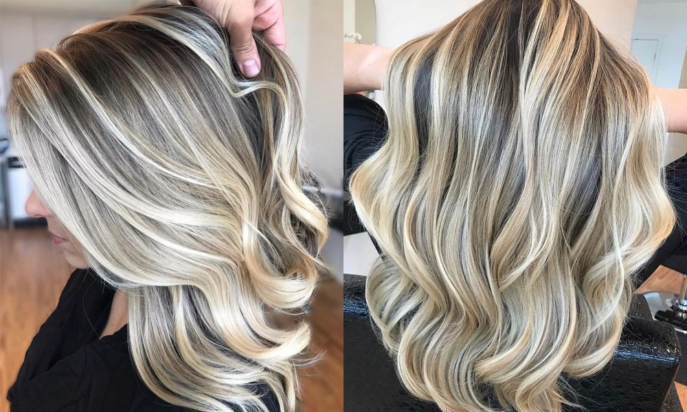 Ash blonde hair color