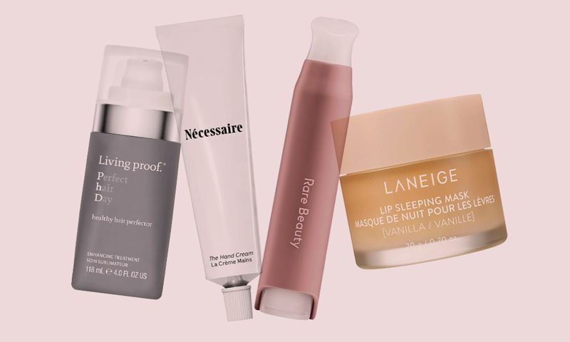 nightstand beauty products