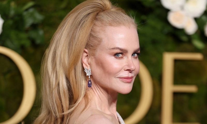 Nicole Kidman attends the 82nd Annual Golden Globe Awards at The Beverly Hilton on January 05, 2025 in Beverly Hills, California.