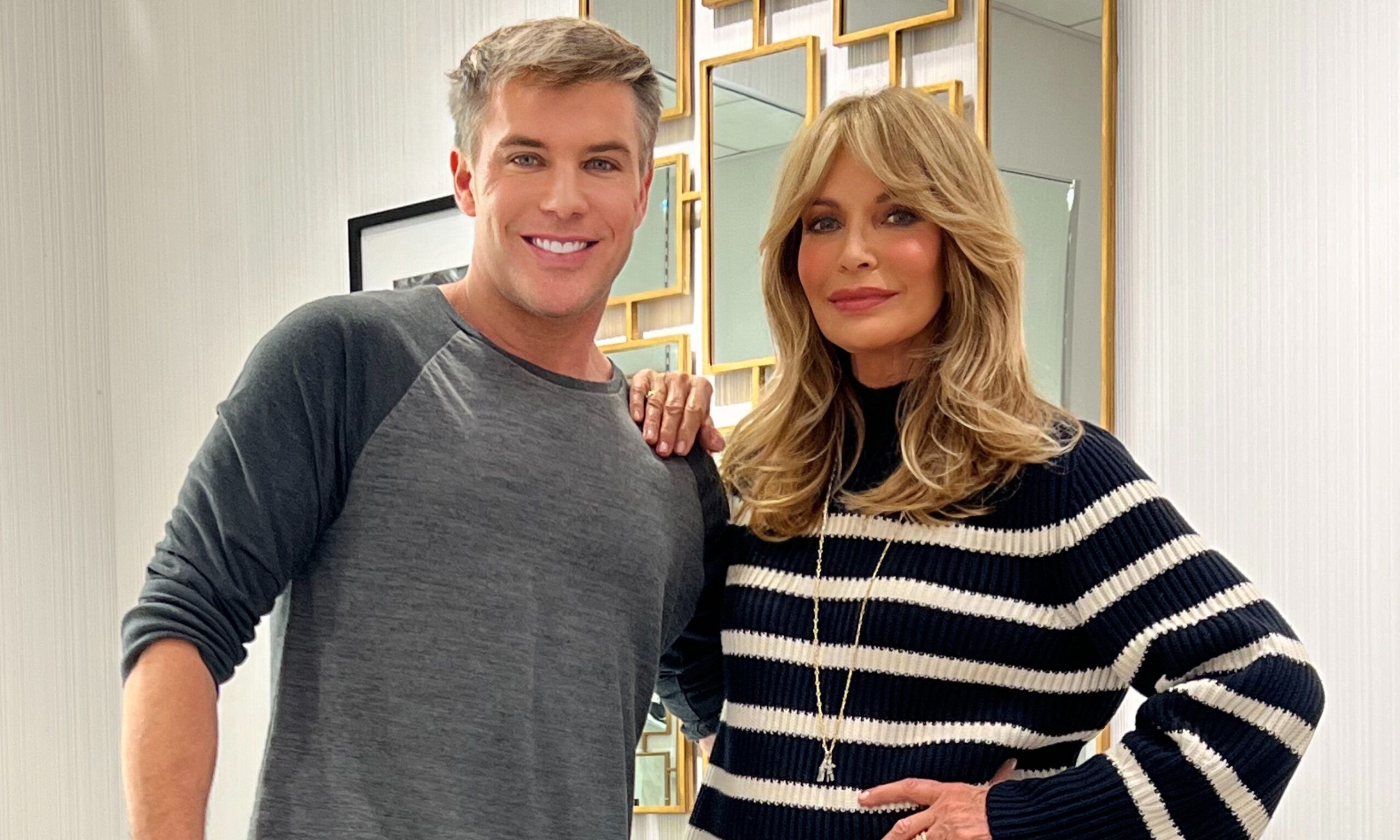 Patrick Foley and Jaclyn Smith