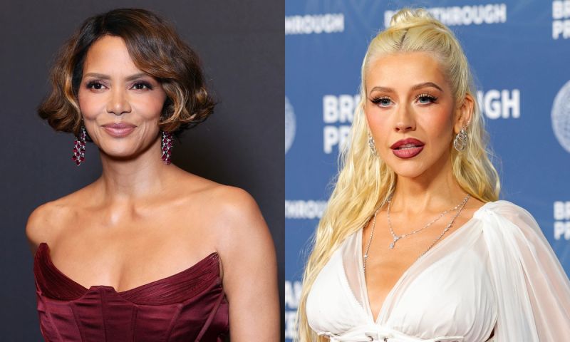 Halle Berry and Christina Aguilera