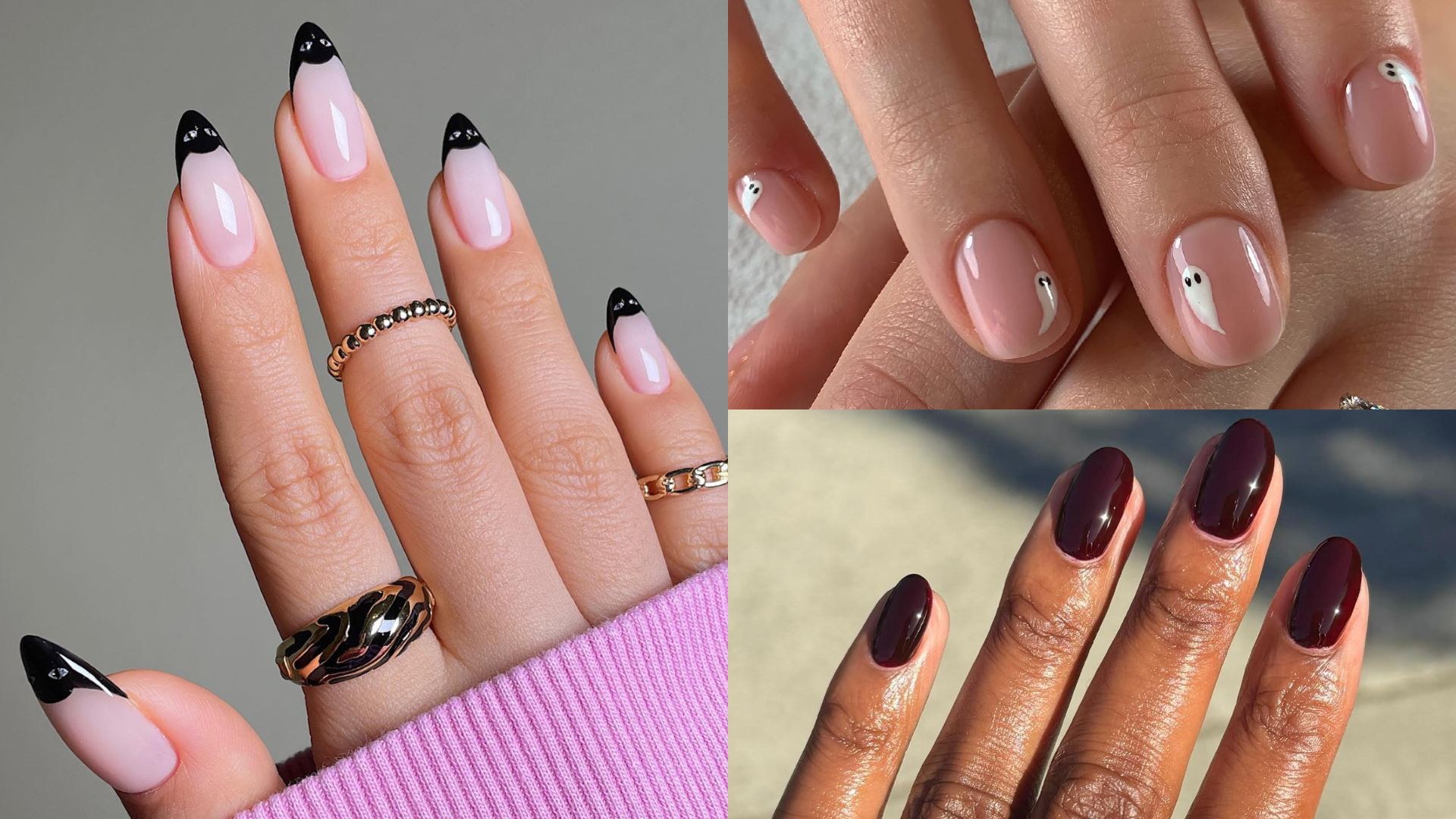 7 Minimalist Halloween Nails That Are Spooky-Chic Perfection