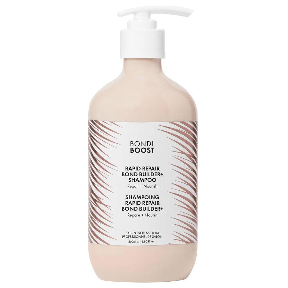 BondiBoost Rapid Repair Bond Builder+ Shampoo for Damaged Hair ($34)